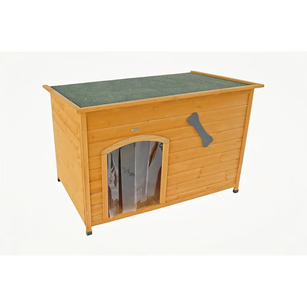 Wooden Doghouse For Small, Medium, Large Dogs, Waterproof, Outdoor/Indoor Kennel,Puppy Shelter With Elevated Floor (Natural, M)
Wooden Doghouse For Small, Medium, Large Dogs, Waterproof, Outdoor/Indoor Kennel,Puppy Shelter With Elevated Floor (Natural, M)