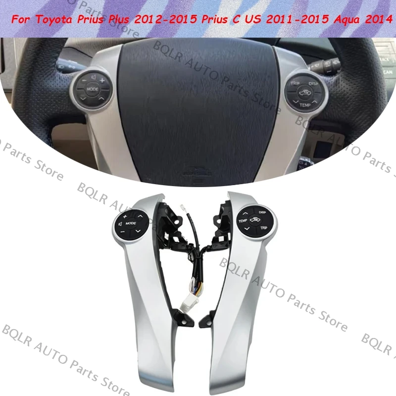 OEM 45186-47030 Auto Steering Wheel Audio Control Button Switch For Toyota Prius Plus 2012-2015 Prius C US 2011-2015 Aqua 2014
OEM 45186-47030 Auto Steering Wheel Audio Control Button Switch For Toyota Prius Plus 2012-2015 Prius C US 2011-2015 Aqua 2014