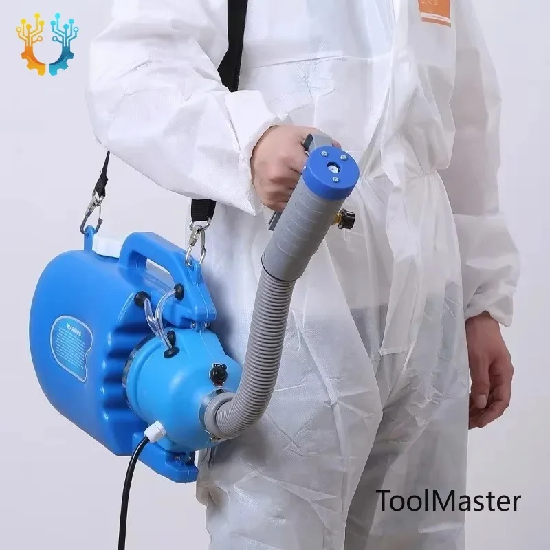【2026】Electric Disinfection Sprayer Disinfecting Fog Machine Intelligent Ultra-Low Capacity ULV Cold Fogger For Garden Hospital
【2026】Electric Disinfection Sprayer Disinfecting Fog Machine Intelligent Ultra-Low Capacity ULV Cold Fogger For Garden Hospital
