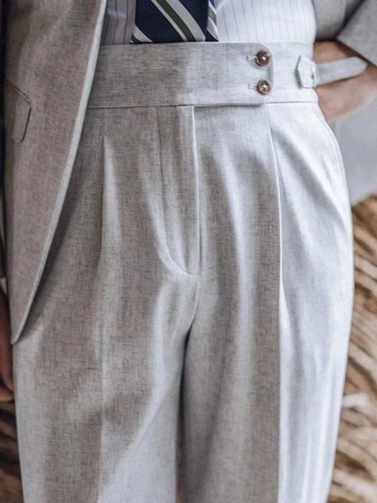 Briti Sle Casual Men's Suit Pants Spring Autumn Straight Leg Gentleman Naples Drape Iron Free Pure Color High Waist
Briti Sle Casual Men's Suit Pants Spring Autumn Straight Leg Gentleman Naples Drape Iron Free Pure Color High Waist