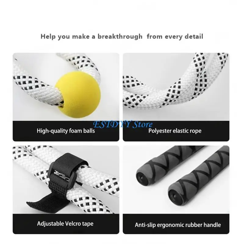 G6DE Golf Assistance Exercises Rope Golf Swing Trainer Practice Rope Golf Supplies
G6DE Golf Assistance Exercises Rope Golf Swing Trainer Practice Rope Golf Supplies