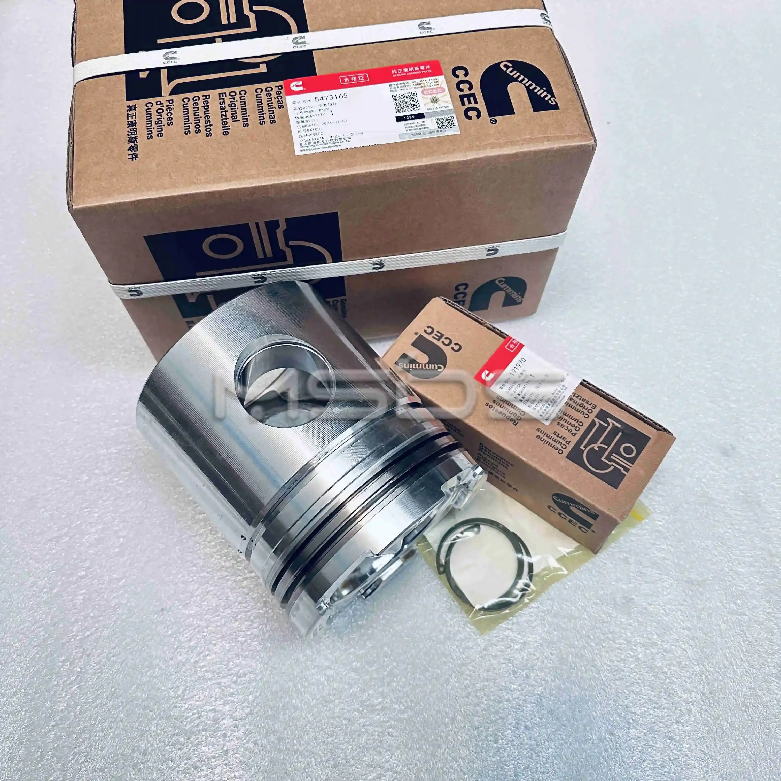 NT855 Cummins Engine Parts Piston Kit 5473165 175755 191970 3076811
NT855 Cummins Engine Parts Piston Kit 5473165 175755 191970 3076811