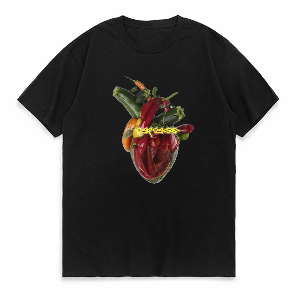 Vintage T Shirt Carcass 1993 Somnus Pecunia Cibus Album Swansong T-Shirt cool heart Graphic Print Tops
Vintage T Shirt Carcass 1993 Somnus Pecunia Cibus Album Swansong T-Shirt cool heart Graphic Print Tops