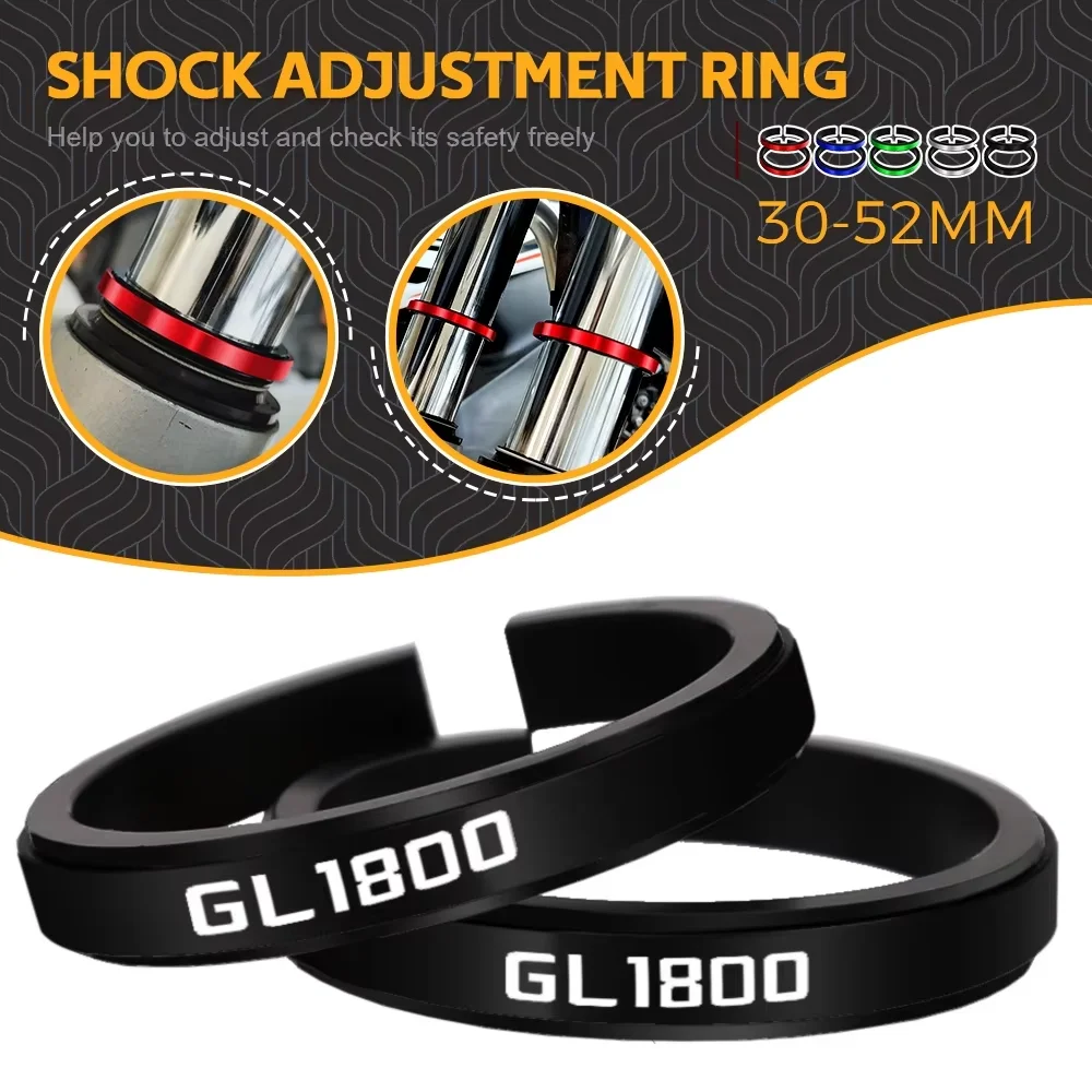 For HONDA Gold Wing 1800 GL1800 Motorcycle Adjustment Shock Absorber Auxiliary Rubber Ring CNC Accessories Fit 30MM-52MM
For HONDA Gold Wing 1800 GL1800 Motorcycle Adjustment Shock Absorber Auxiliary Rubber Ring CNC Accessories Fit 30MM-52MM