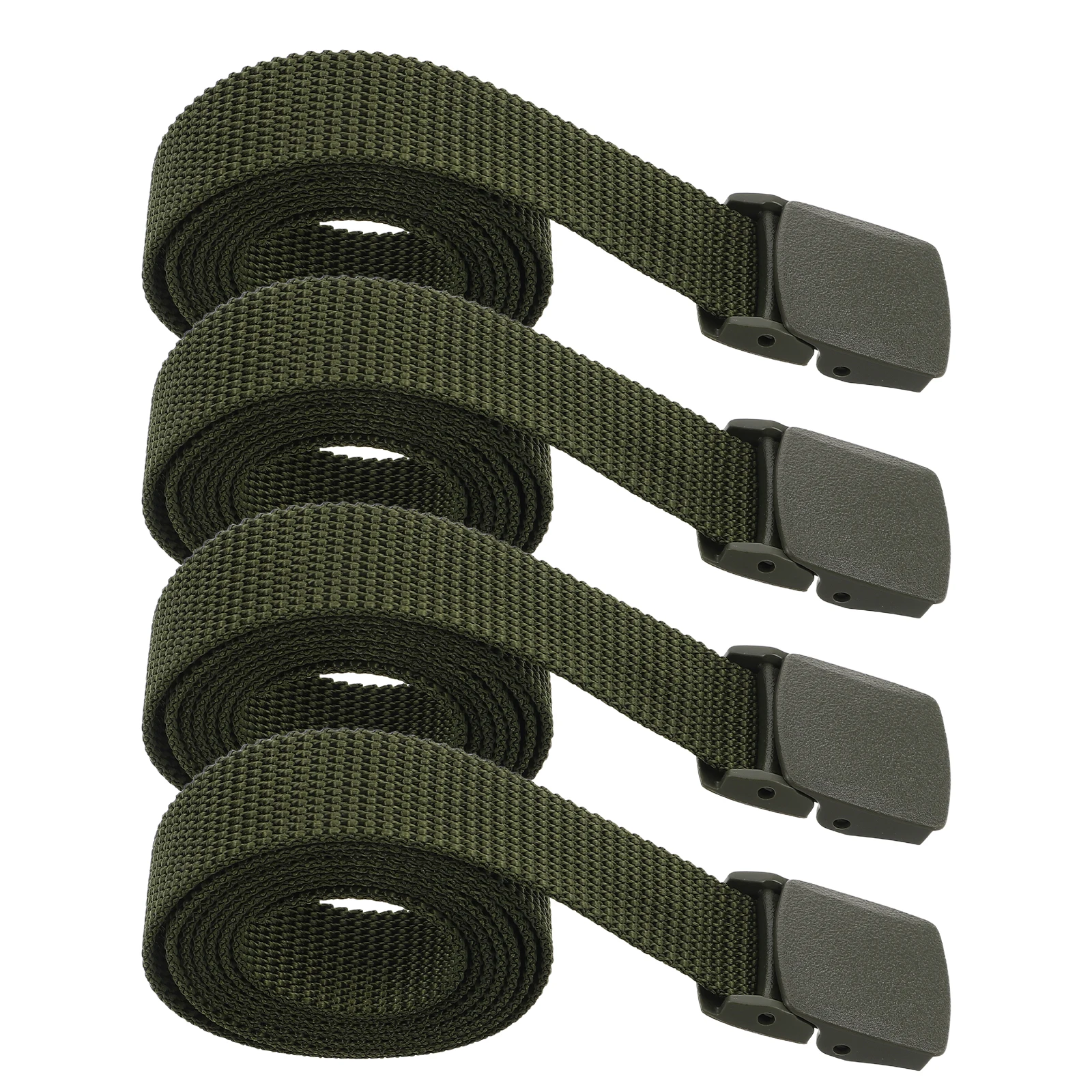 4pcs Belt Extended Length Adjustable Buckle Outdoor Heavy Duty Canvas Belts Hiking Equipment
4pcs Belt Extended Length Adjustable Buckle Outdoor Heavy Duty Canvas Belts Hiking Equipment