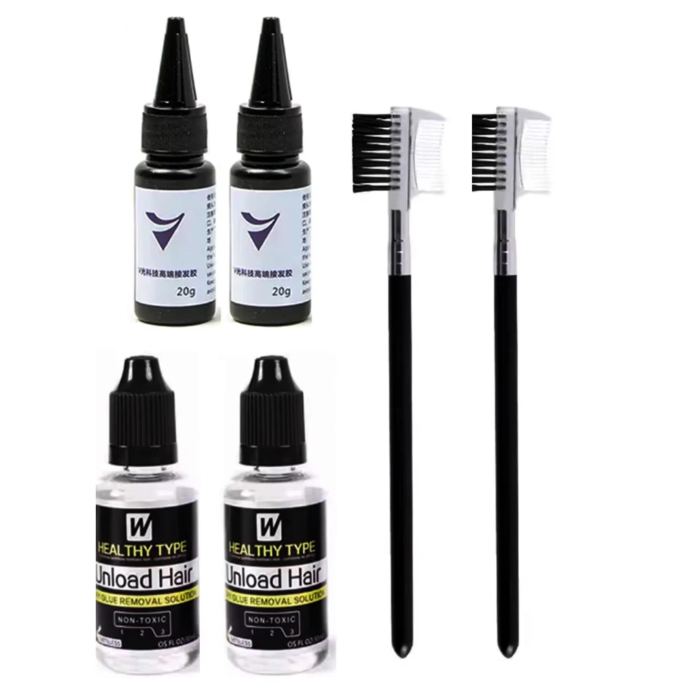 20g V-Light Technology Hair Extension wig glue V-Light transmit Hair Extension glue Set Hair Piece Hair Fast hair extensions
20g V-Light Technology Hair Extension wig glue V-Light transmit Hair Extension glue Set Hair Piece Hair Fast hair extensions