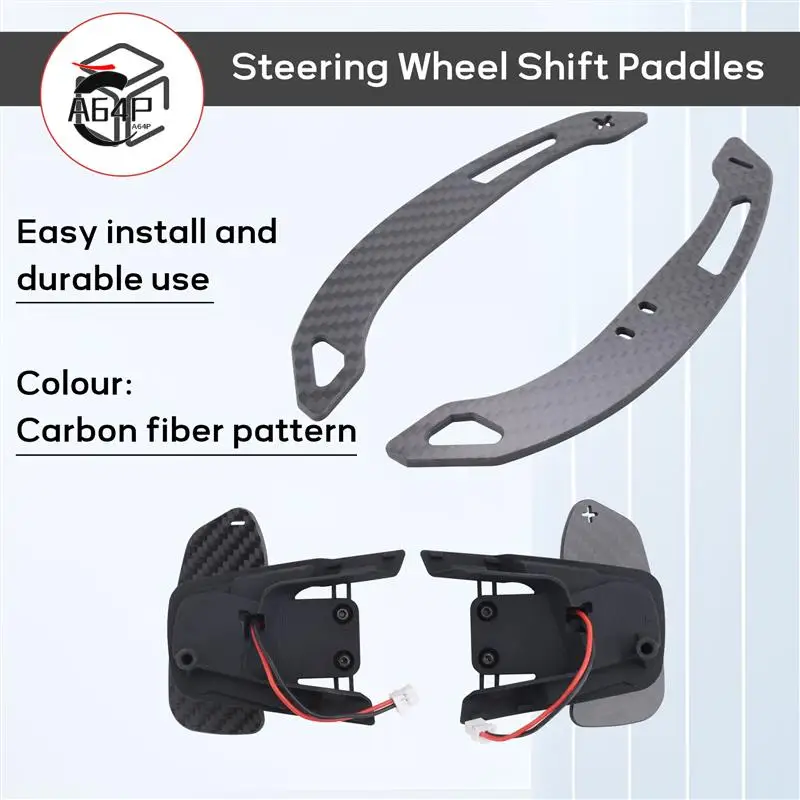 A64P-Sports Steering Wheel Real Carbon Fiber Magnetic Steering Wheel Shift Paddles For VW Golf 7/7.5 GTI/R
A64P-Sports Steering Wheel Real Carbon Fiber Magnetic Steering Wheel Shift Paddles For VW Golf 7/7.5 GTI/R
