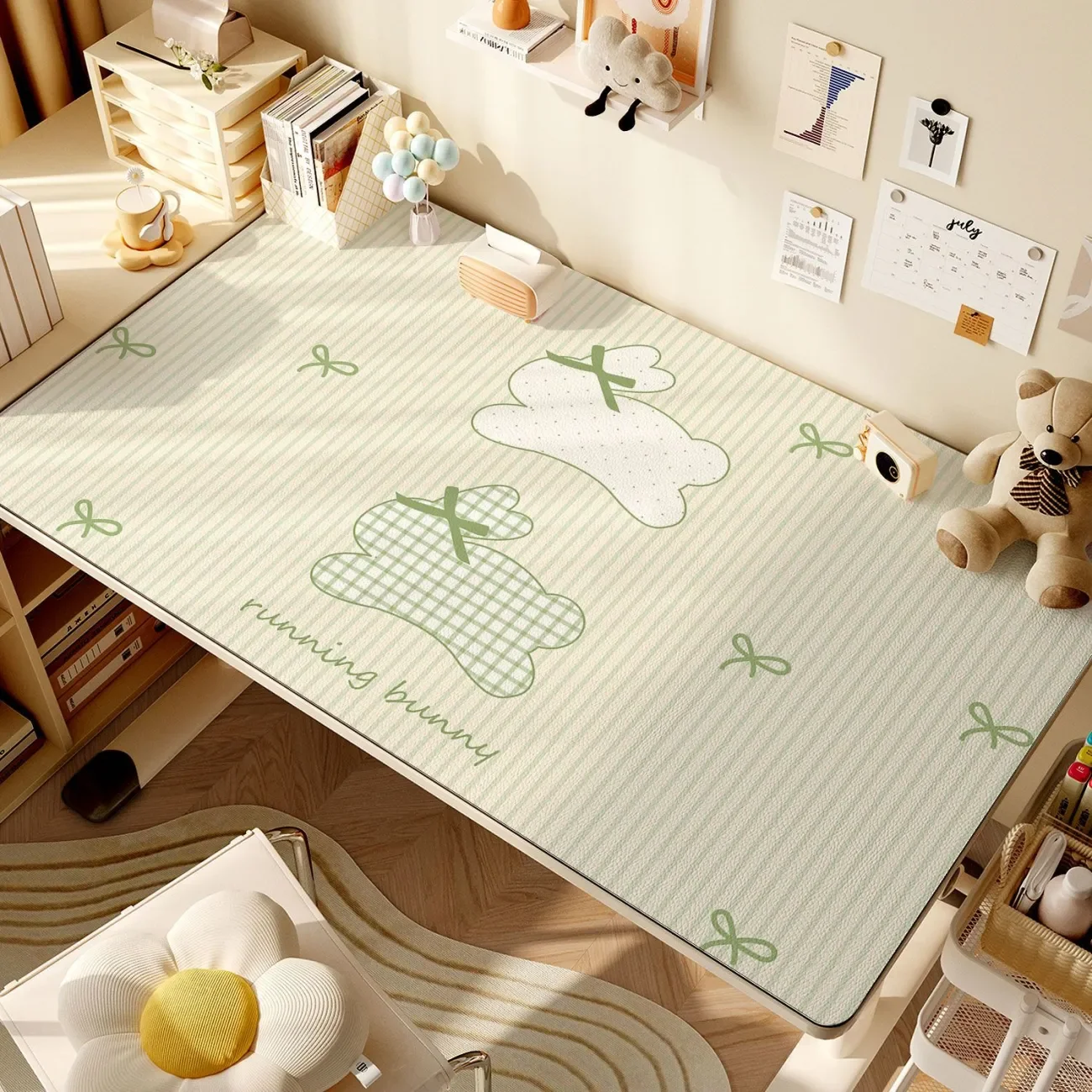 Leather Desk Pad Protector Polka Dots Puppy Bunny Y2K Bow Mouse Pad Office Desk Mat Waterproof Non-Slip PU Desk Blotter Pad
Leather Desk Pad Protector Polka Dots Puppy Bunny Y2K Bow Mouse Pad Office Desk Mat Waterproof Non-Slip PU Desk Blotter Pad