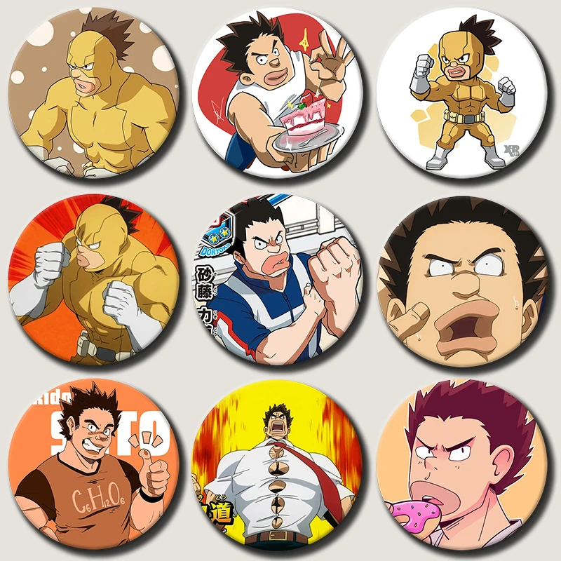 58mm Anime Character Rikido Sato Soft Button Pin Hero Cartoon Brooch Creative Badge for Backpack Clothes Decoration Gift
58mm Anime Character Rikido Sato Soft Button Pin Hero Cartoon Brooch Creative Badge for Backpack Clothes Decoration Gift