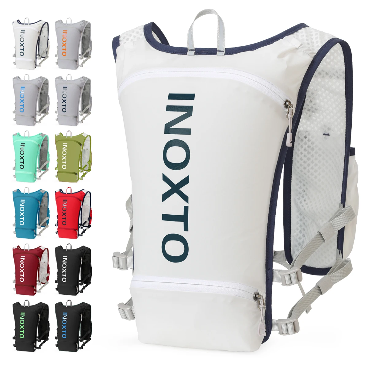 Running Hydration Vest Backpack,Lightweight Pack Hydration Backpack Daypack for Hiking Trail Running Cycling Race Marathon for W
Running Hydration Vest Backpack,Lightweight Pack Hydration Backpack Daypack for Hiking Trail Running Cycling Race Marathon for W