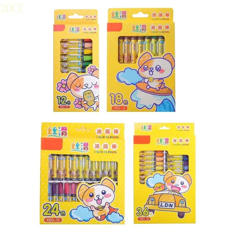 20CE 12/18/24/36 Pcs Students for Artistic Expression Easy to Hold Silky Washable Assorted Colors
20CE 12/18/24/36 Pcs Students for Artistic Expression Easy to Hold Silky Washable Assorted Colors