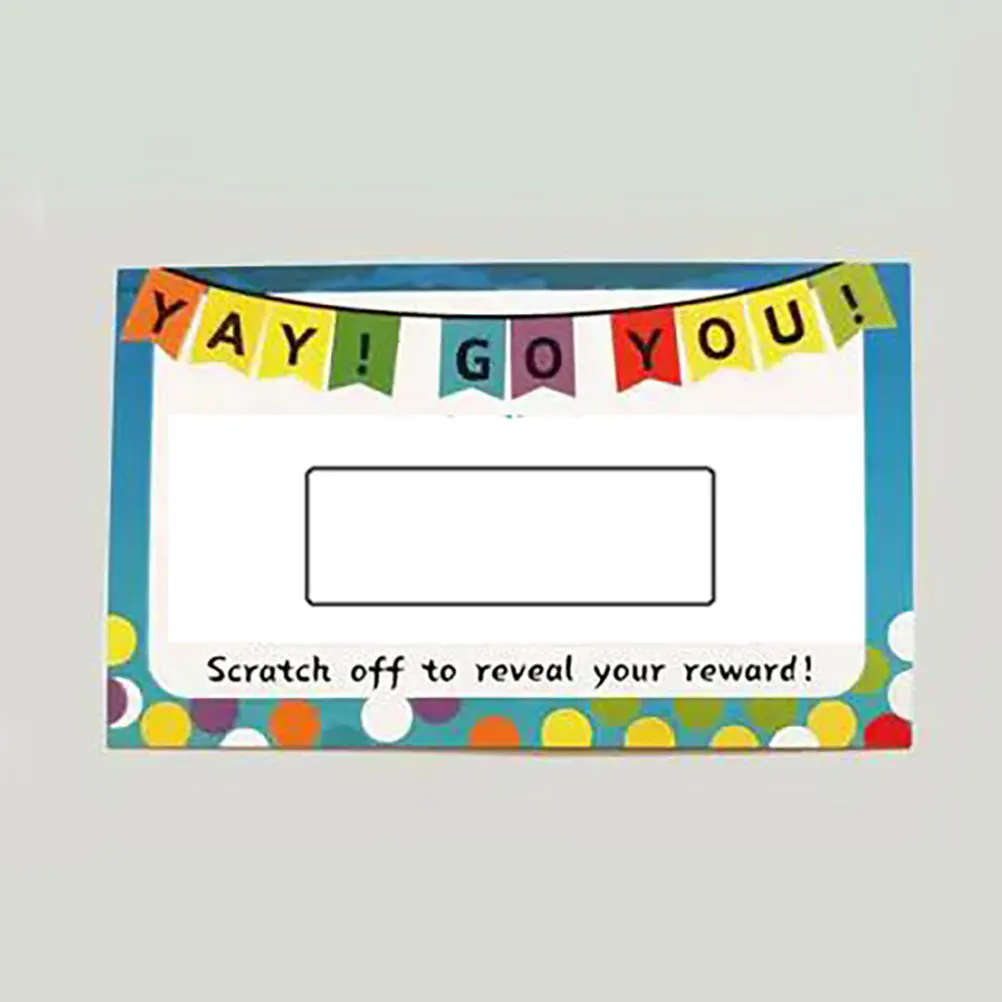 Blank Scratch Off Cards Diy Craft Sets For Kids Classroom Prizes School Supplies Birthday Party Reward Tickets Mini 
Blank Scratch Off Cards Diy Craft Sets For Kids Classroom Prizes School Supplies Birthday Party Reward Tickets Mini