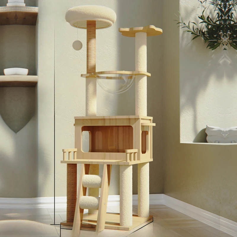 Cat climbing frame, cat nest, cat tree integrated space module, nest jumping platform, scratch frame rack
Cat climbing frame, cat nest, cat tree integrated space module, nest jumping platform, scratch frame rack