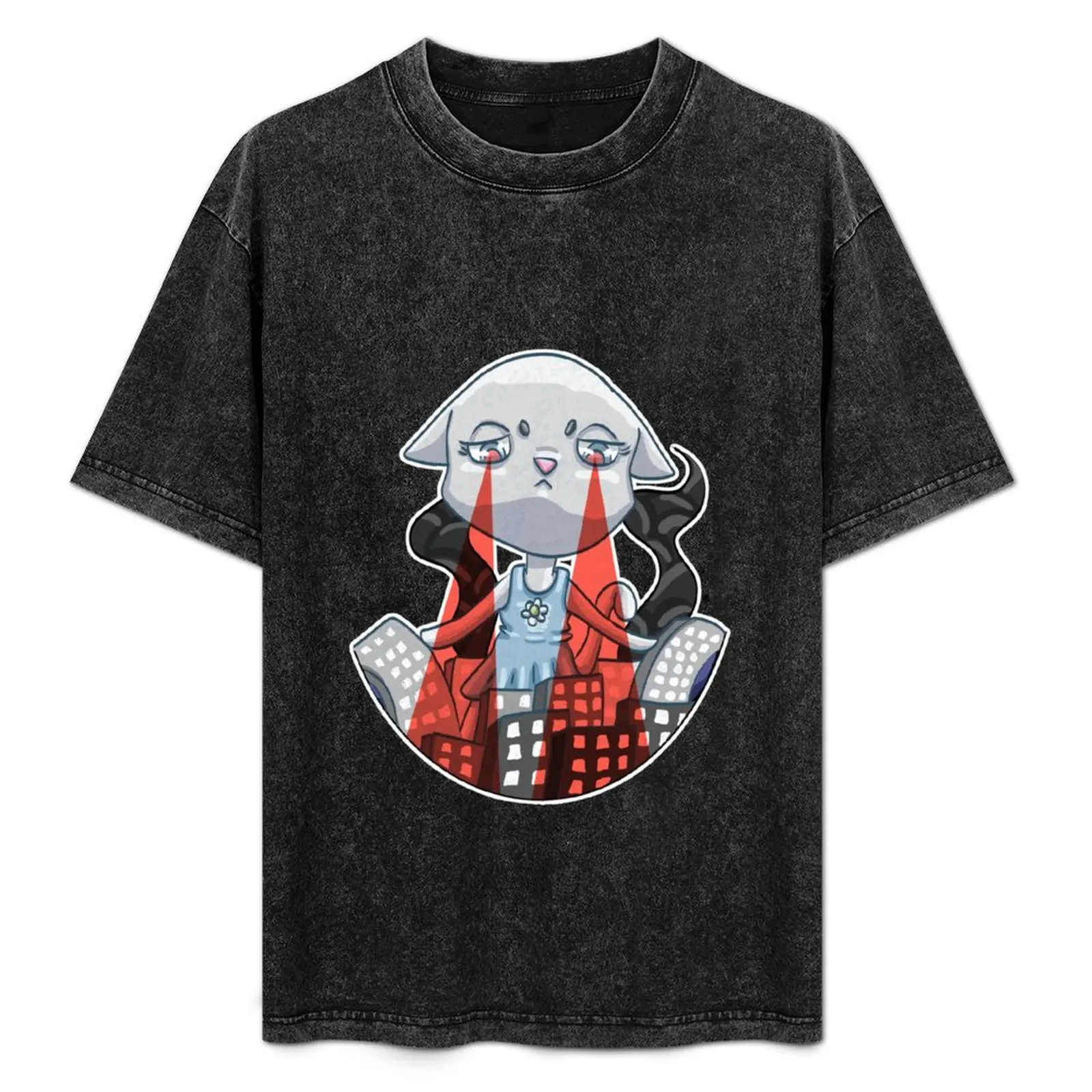 Animal Folk: Daisy The Terror T-Shirt Everyday Wear Basic Short Sleeve Top
Animal Folk: Daisy The Terror T-Shirt Everyday Wear Basic Short Sleeve Top