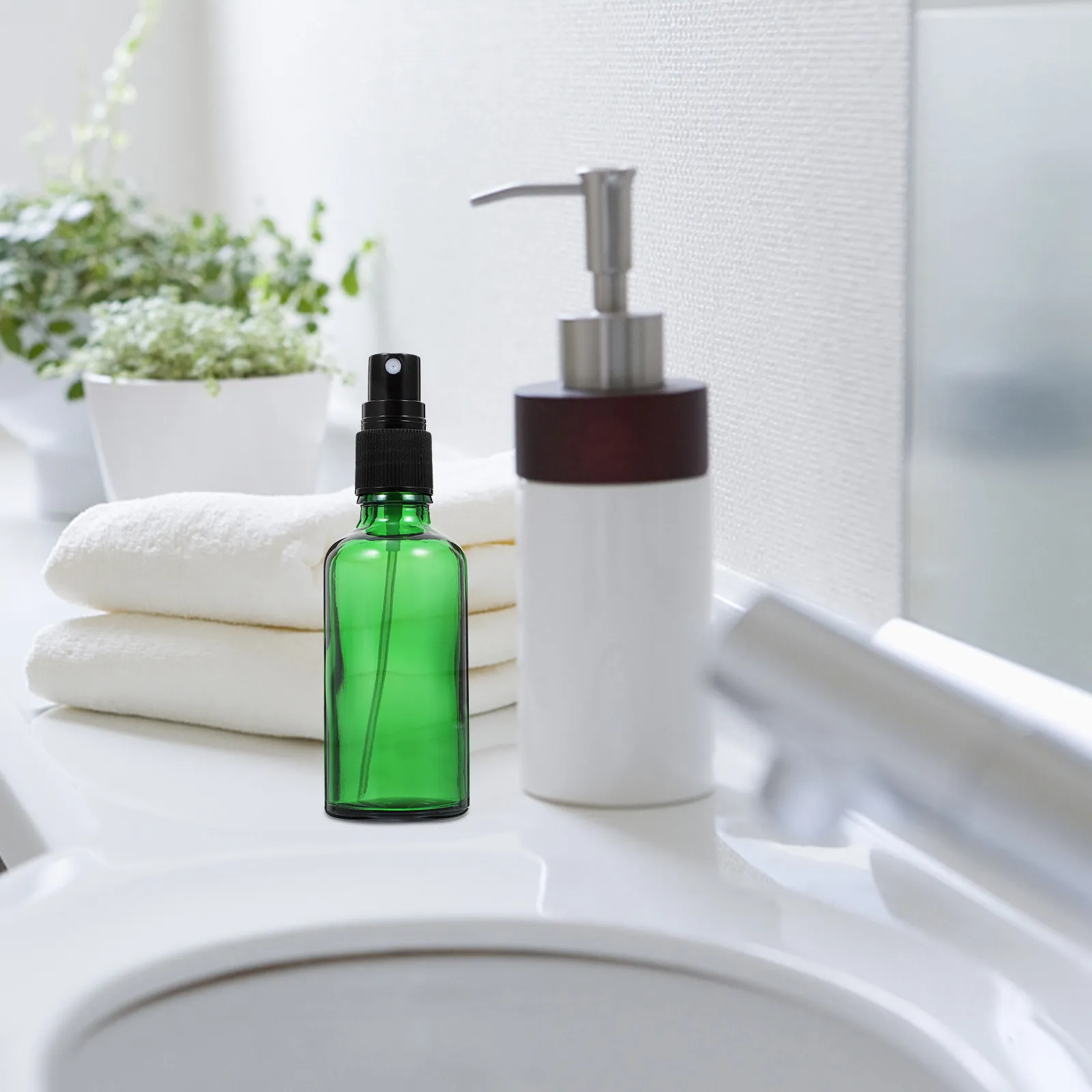 6Pcs Green Glass Essential Oil Bottles Portable Sub Bottles for Travel Camping Business Trips Refillable Leak-Proof Liquid
6Pcs Green Glass Essential Oil Bottles Portable Sub Bottles for Travel Camping Business Trips Refillable Leak-Proof Liquid