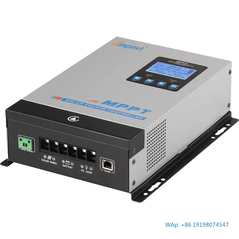 80A MPPT Solar Charge Controller 12V/24V/48V 3-Stage Charging Max 150VDC Solar Panel Efficiency
80A MPPT Solar Charge Controller 12V/24V/48V 3-Stage Charging Max 150VDC Solar Panel Efficiency