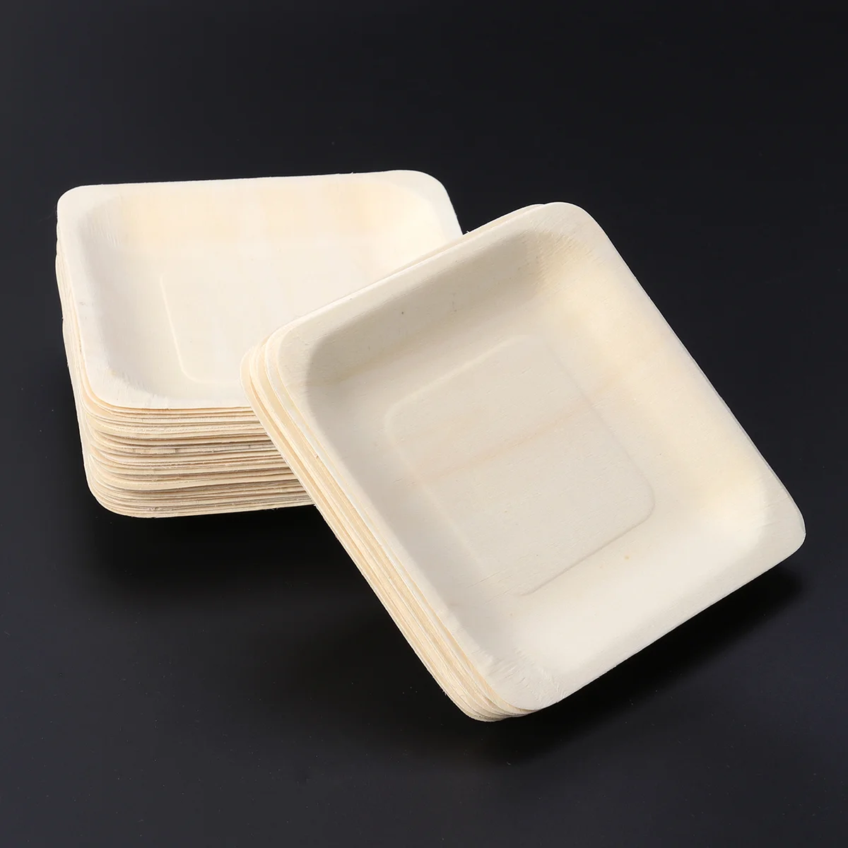 50 Pcs Compostable Plates Wedding Cake Decorations Tableware Japanese-style Bamboo
50 Pcs Compostable Plates Wedding Cake Decorations Tableware Japanese-style Bamboo