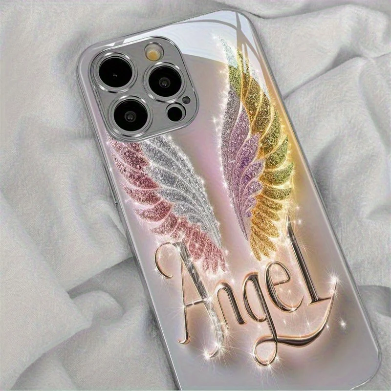Fashion crystal wing angel glass phone case suitable for iPhone 17 16 15 14 13 12 11 Pro/Max/Plus anti drop and shockproof
Fashion crystal wing angel glass phone case suitable for iPhone 17 16 15 14 13 12 11 Pro/Max/Plus anti drop and shockproof