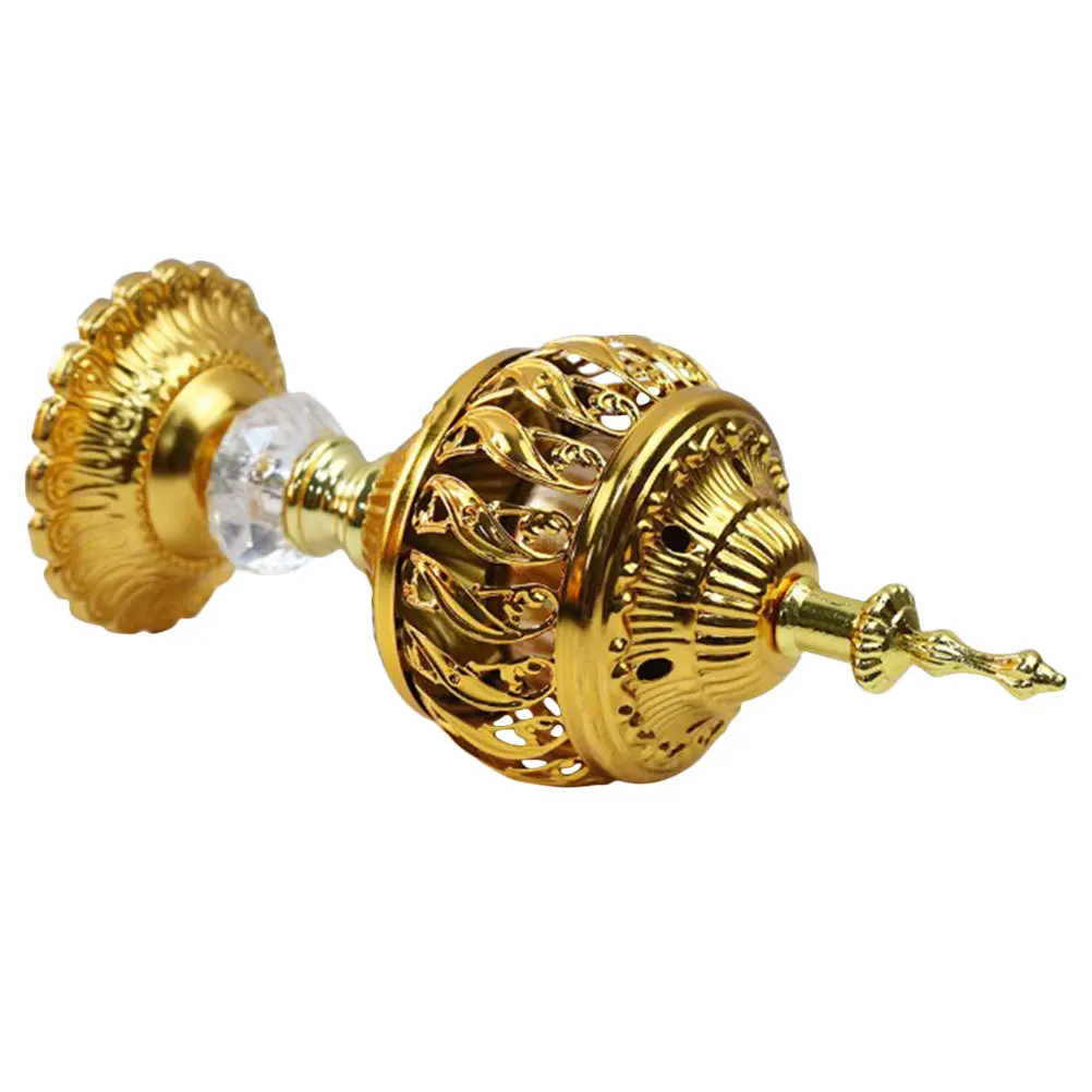 Metal Incense Burner Middle East Style Elegant Aroma Burner for Home Bedroom Office Decor Relaxing Air Purifying Censer
Metal Incense Burner Middle East Style Elegant Aroma Burner for Home Bedroom Office Decor Relaxing Air Purifying Censer
