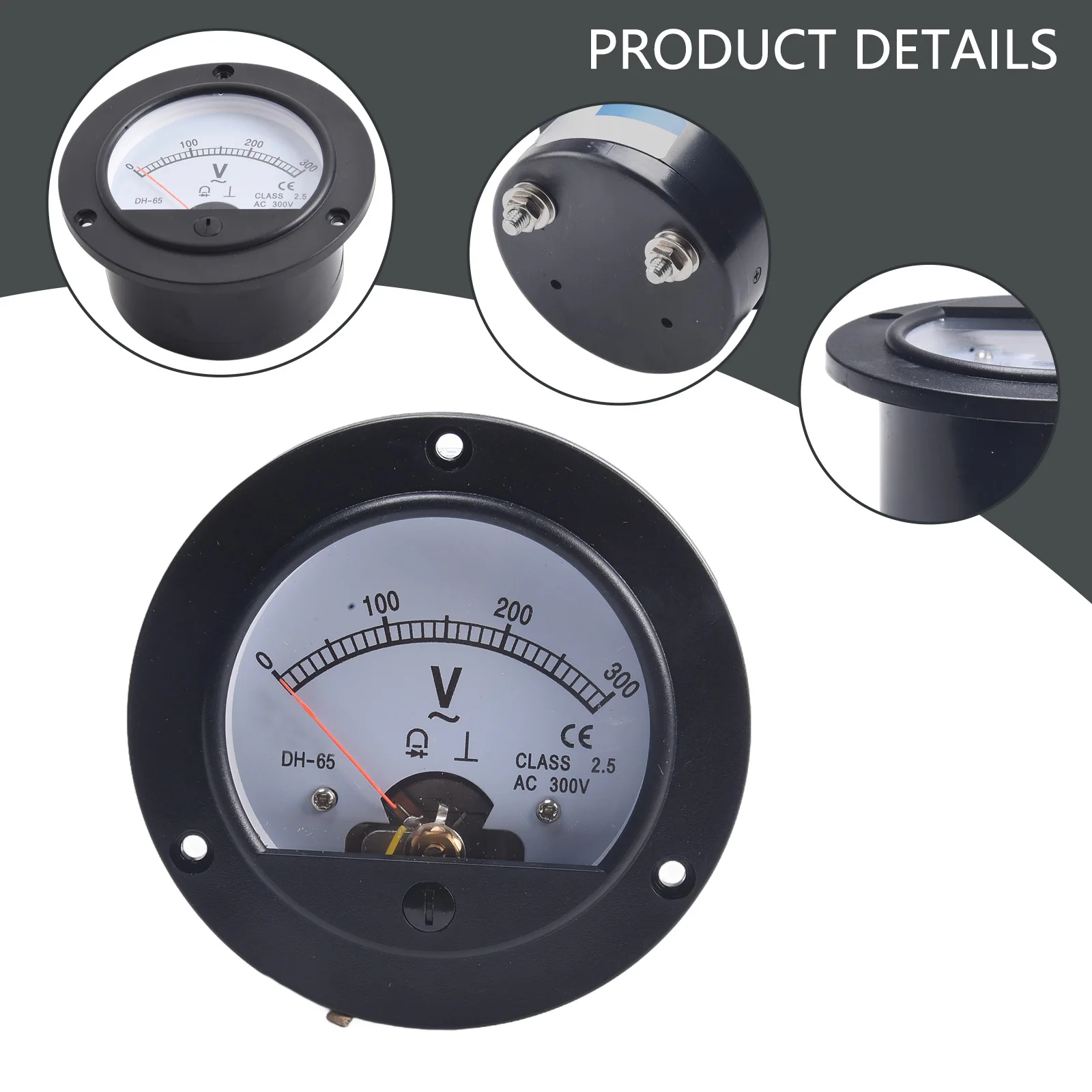 AC Ammeter Pointer Type Directly Displaying Digital Information Analog Ammeter DH Pointer Type Round Panel Meter
AC Ammeter Pointer Type Directly Displaying Digital Information Analog Ammeter DH Pointer Type Round Panel Meter