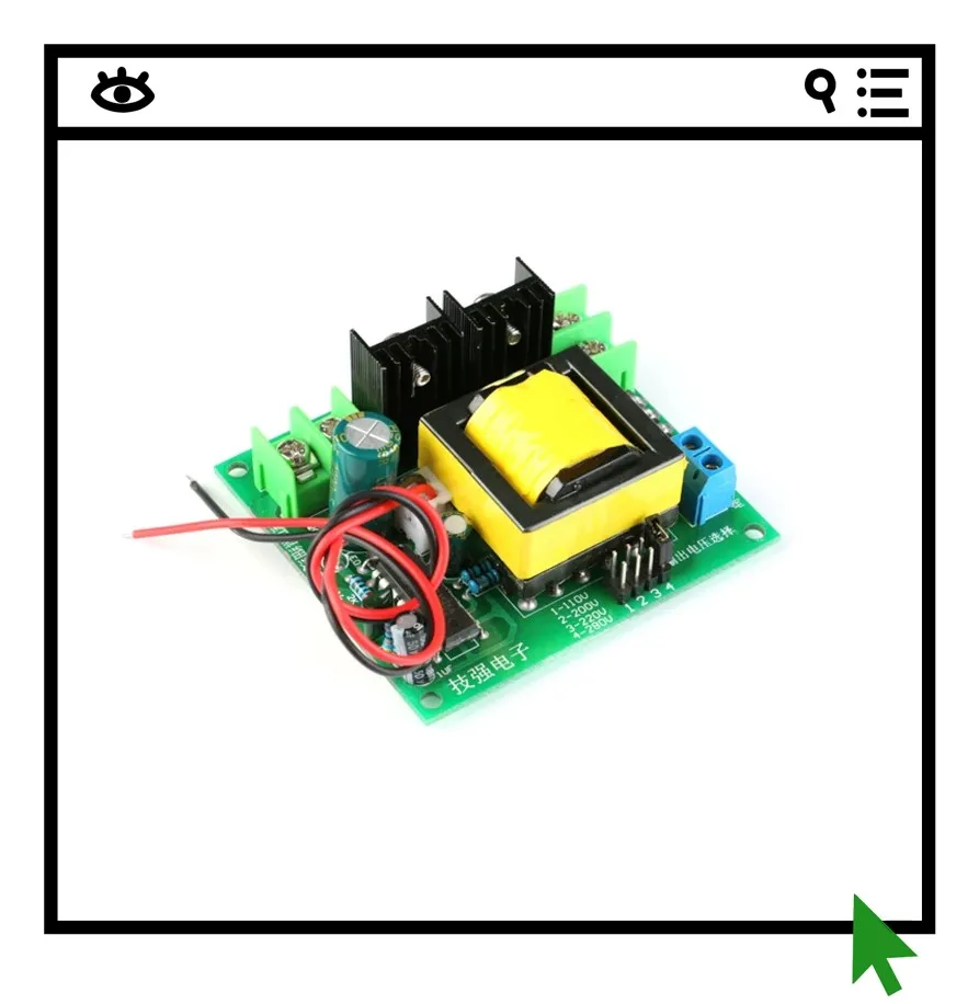 150W Inverter Module 12V to 220V Power Supply Board/Boost Transformer/DC to AC
150W Inverter Module 12V to 220V Power Supply Board/Boost Transformer/DC to AC