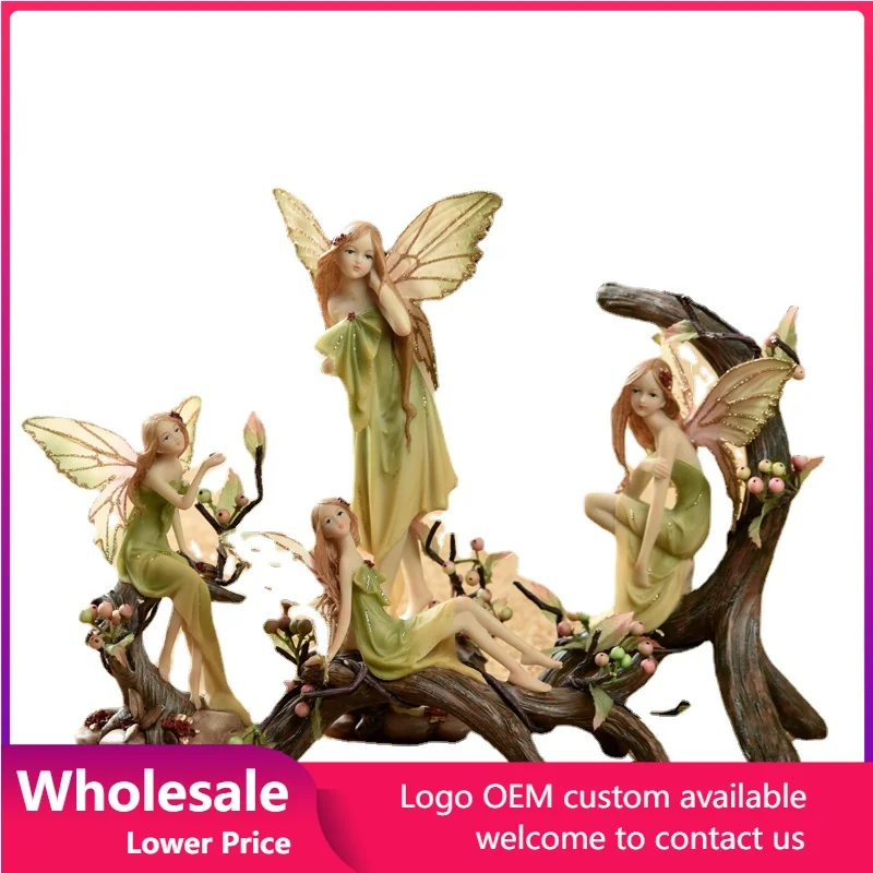 Nordic Tree Elf Resin Ornaments Home Decoration Figurine Miniature Flower Fairy Statue Sculpture Office Desk Fairy Statue Decor
Nordic Tree Elf Resin Ornaments Home Decoration Figurine Miniature Flower Fairy Statue Sculpture Office Desk Fairy Statue Decor