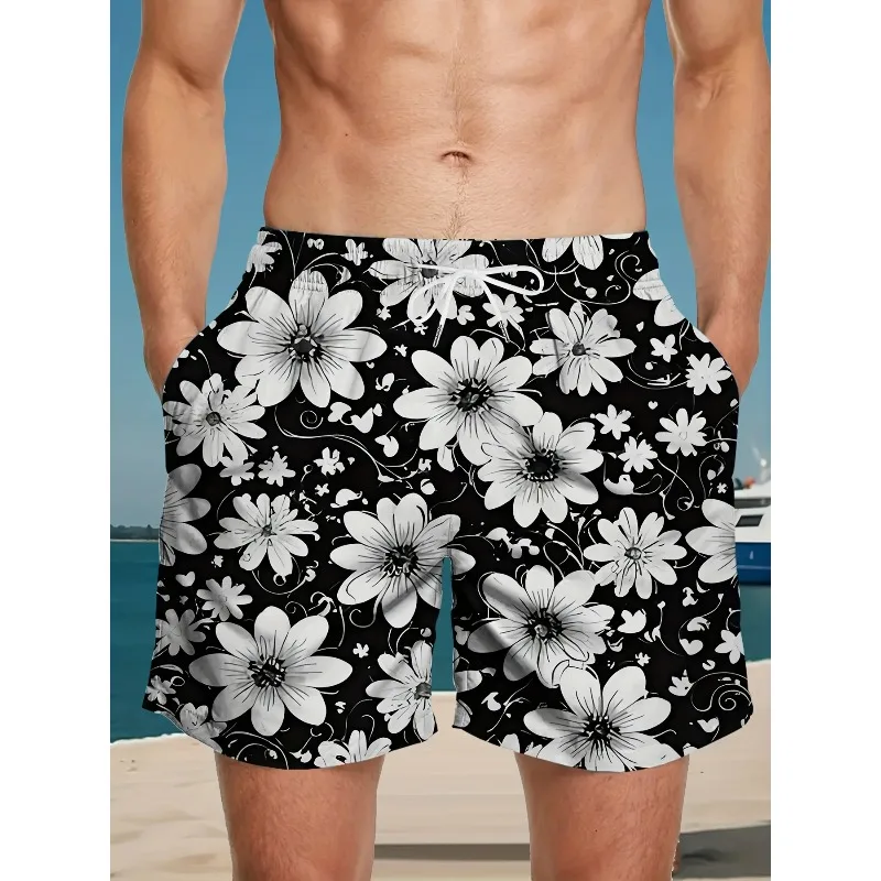 Men's Summer Striped Floral Quick Drying Micro Elastic Loose Thin Sports and Casual Beach Straight Shorts
Men's Summer Striped Floral Quick Drying Micro Elastic Loose Thin Sports and Casual Beach Straight Shorts
