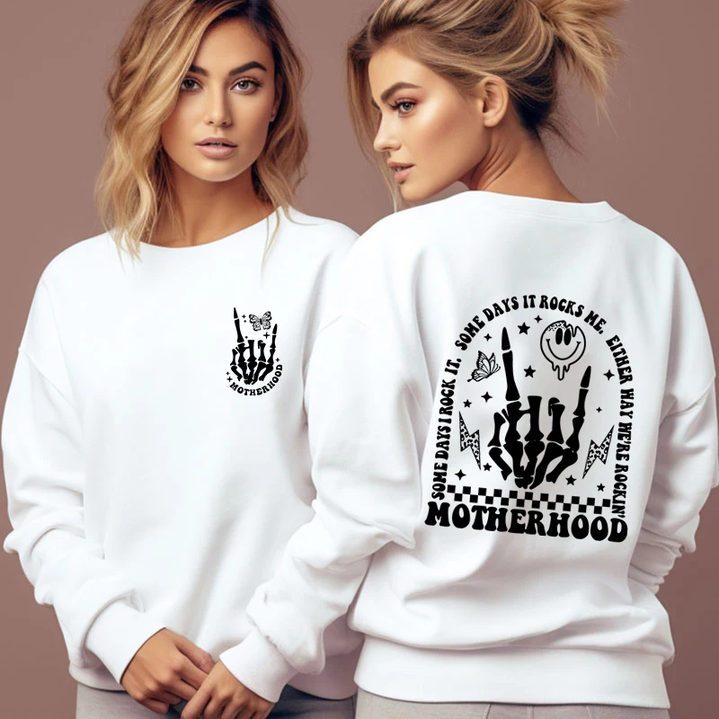 Винтажная женская толстовка для матери «Some Days I Rock It Some Days It Rocks Me»), модная толстовка с капюшоном в стиле хип-хоп, череп, бабочка, толстовка
Винтажная женская толстовка для матери «Some Days I Rock It Some Days It Rocks Me»), модная толстовка с капюшоном в стиле хип-хоп, череп, бабочка, толстовка