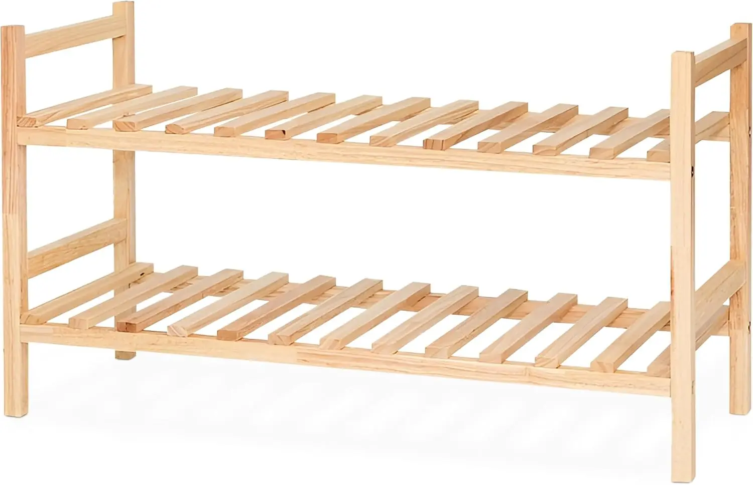 Stackable Wooden Shoe Rack Organizer for Closet Storage, Entryway Shelves, Tiered Cabinet for Shoes, 6 Pair Capacity, N
Stackable Wooden Shoe Rack Organizer for Closet Storage, Entryway Shelves, Tiered Cabinet for Shoes, 6 Pair Capacity, N