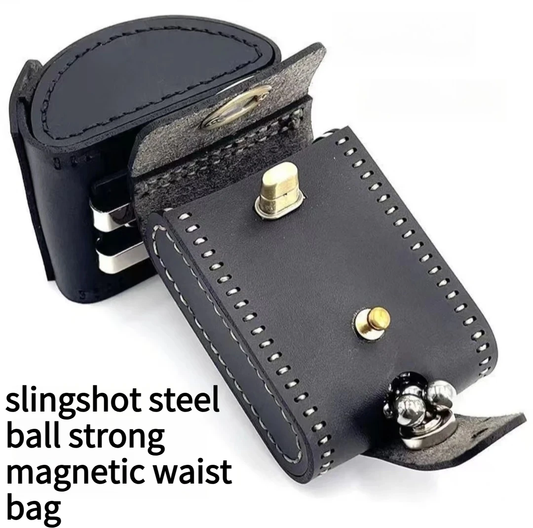 Microfiber Material Slingshot Steel Ball Strong Magnetic Waist Bag Carrying Metal Buckle Steel Ball Storage Bag Outdoor EDC Tool
Microfiber Material Slingshot Steel Ball Strong Magnetic Waist Bag Carrying Metal Buckle Steel Ball Storage Bag Outdoor EDC Tool