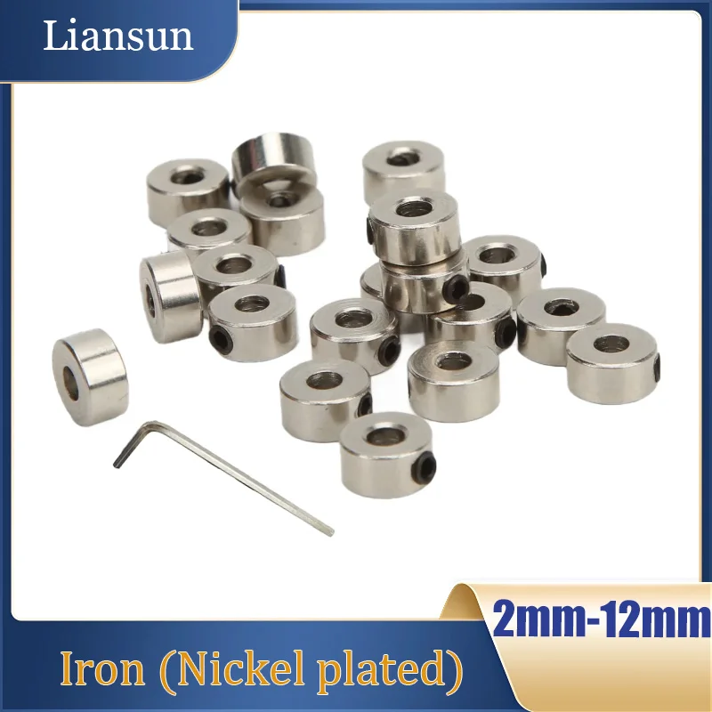 20pcs Metal Shaft Lock Collar Retaining Ring Inner Dia 2/3/4/5/6-8/10/12mm for RC Plane Landing Gear Stopper Set Wheel Collar
20pcs Metal Shaft Lock Collar Retaining Ring Inner Dia 2/3/4/5/6-8/10/12mm for RC Plane Landing Gear Stopper Set Wheel Collar