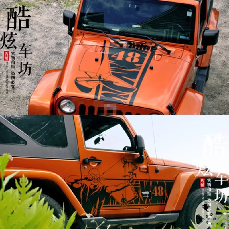 Car stickers FOR JEEP Wrangler body appearance personalized custom cross-country special decal film
Car stickers FOR JEEP Wrangler body appearance personalized custom cross-country special decal film