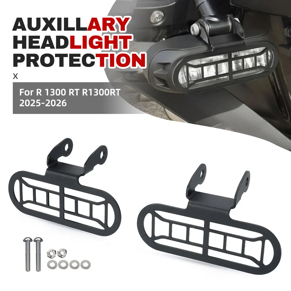 R1300RT 2027 Spotlights Guard Fog lamp Protection For BMW R1300 RT R1300 RT 2025 2026 LED Auxiliary Headlights Cover 1300RT
R1300RT 2027 Spotlights Guard Fog lamp Protection For BMW R1300 RT R1300 RT 2025 2026 LED Auxiliary Headlights Cover 1300RT