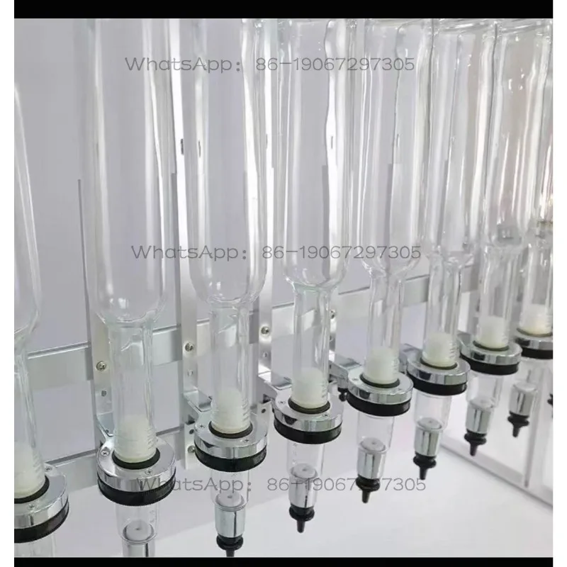 Bulk Perfume Bar 12 Pump Dispenser Aromatherapy Set Glass Inline Display Frame