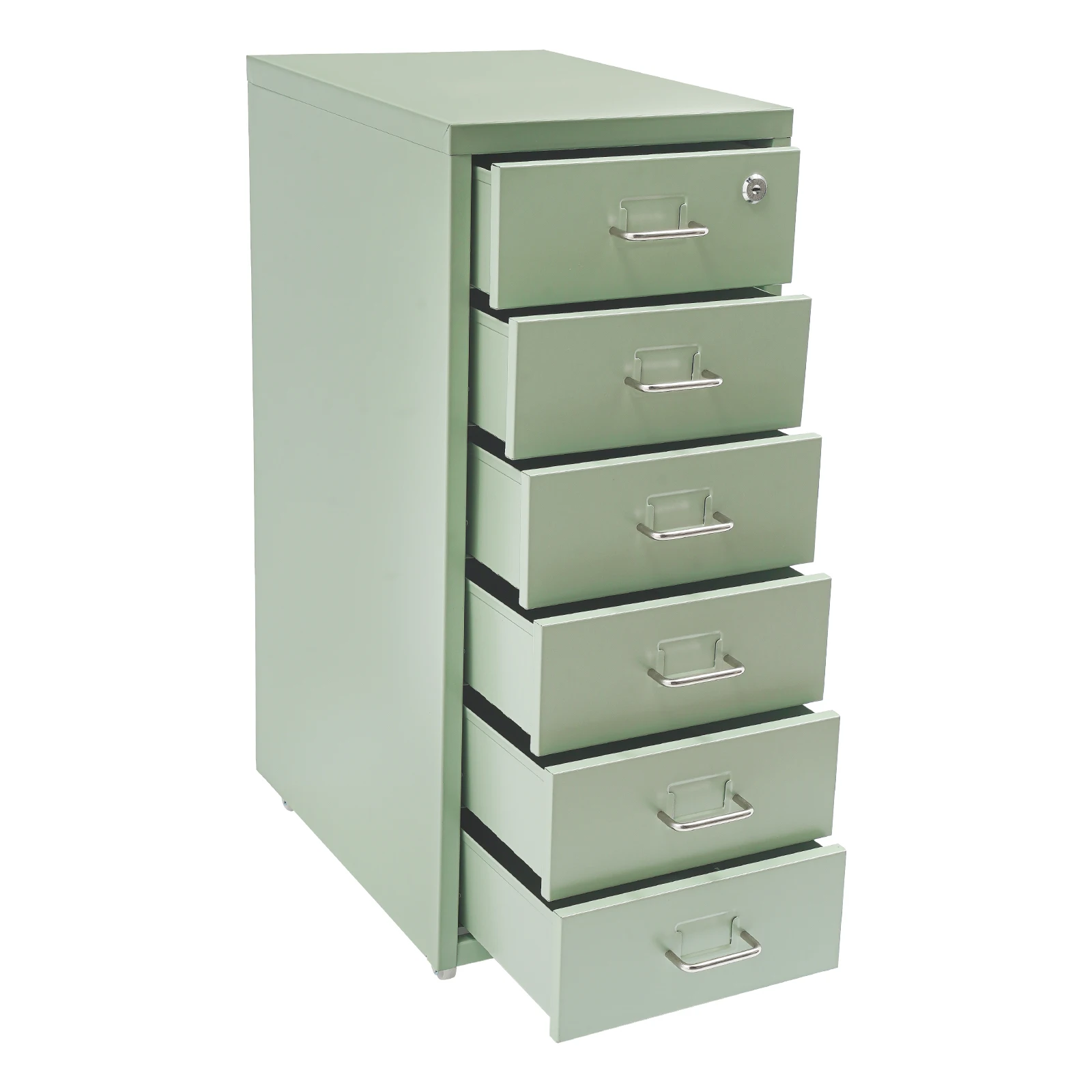 6 Drawer Vertical File Cabinet, Green Metal File Cabinet with Lock, Office Under Desk Storage Filing Cabinet on Wheels(Green)
6 Drawer Vertical File Cabinet, Green Metal File Cabinet with Lock, Office Under Desk Storage Filing Cabinet on Wheels(Green)