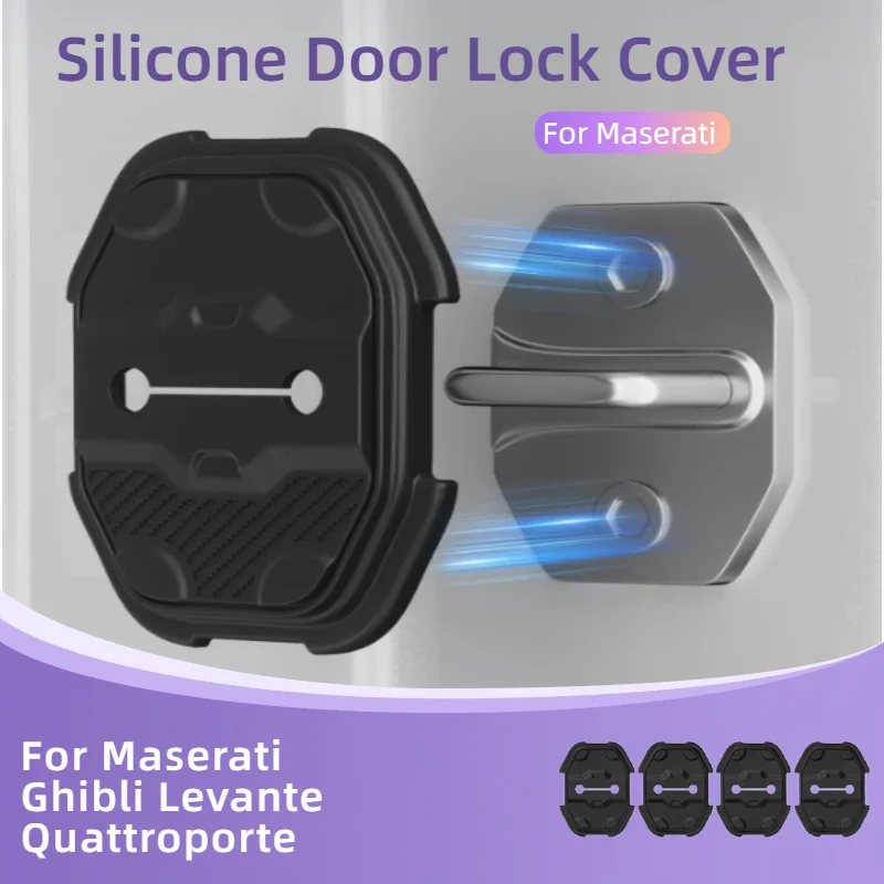 4Pcs Silicone Door Lock Protector Covers For Maserati Levante Ghibli Quattroporte Absorber Anti-collision Auto Accessories
4Pcs Silicone Door Lock Protector Covers For Maserati Levante Ghibli Quattroporte Absorber Anti-collision Auto Accessories