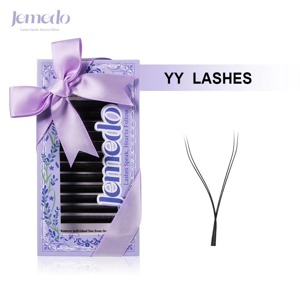 JEMEDO YY Eyelashes Extension C/D/M(LU) Premade Volume Lashes Extension YY-Shape Faux Mink Natural Split Tips For Beauty Makeup
JEMEDO YY Eyelashes Extension C/D/M(LU) Premade Volume Lashes Extension YY-Shape Faux Mink Natural Split Tips For Beauty Makeup