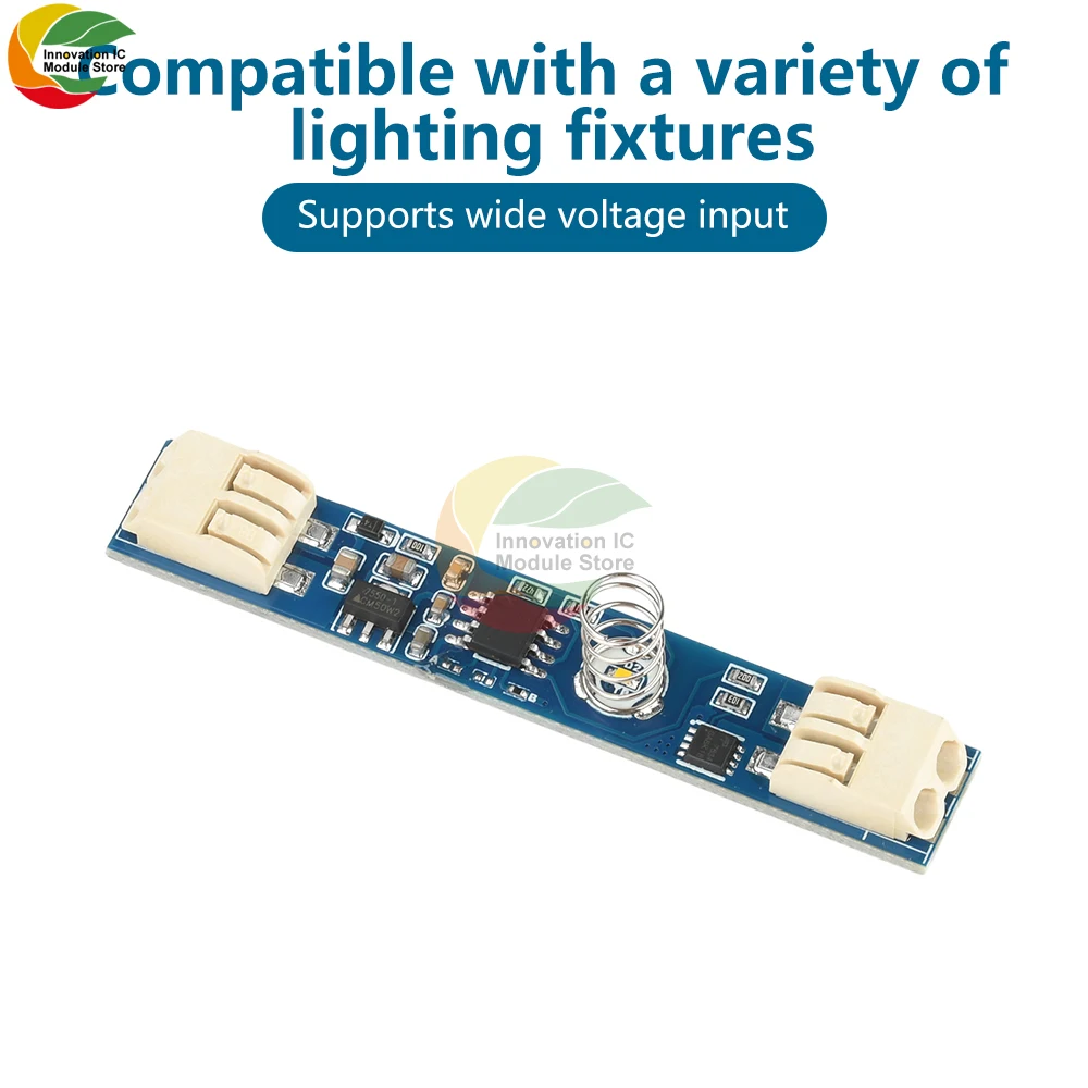 DC 12-24V Welding free Induction Switch Wardrobe Light Induction Module Hand Sweep Switch No Hole with Quick Connect Terminal
DC 12-24V Welding free Induction Switch Wardrobe Light Induction Module Hand Sweep Switch No Hole with Quick Connect Terminal
