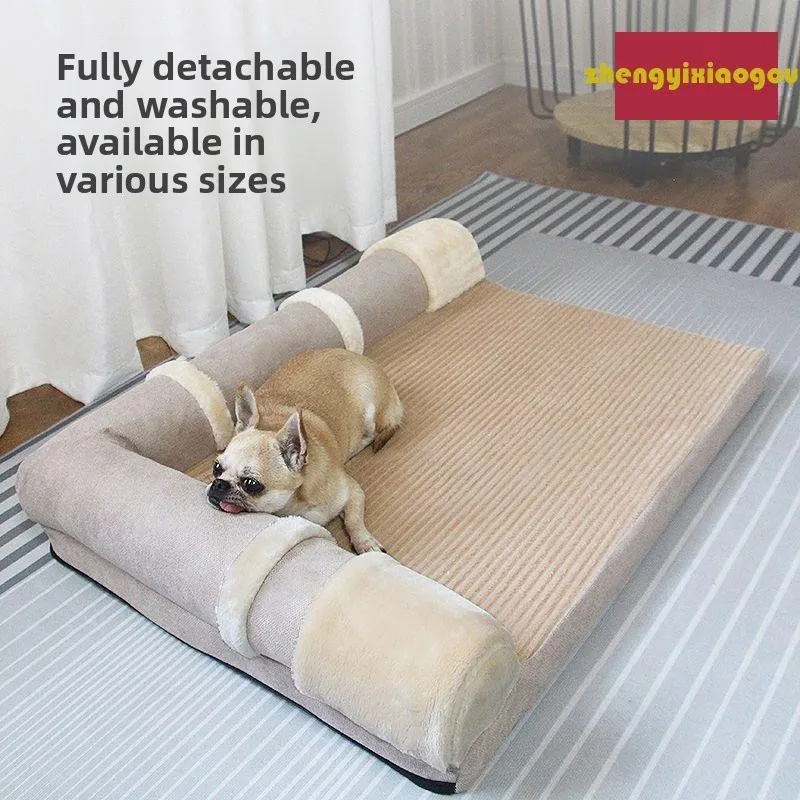 Large Dog Bed Detachable Washable Warm Pet Mat Sofa Bed for Golden Retriever All Seasons Universal Winter Warm Dog Pad
Large Dog Bed Detachable Washable Warm Pet Mat Sofa Bed for Golden Retriever All Seasons Universal Winter Warm Dog Pad