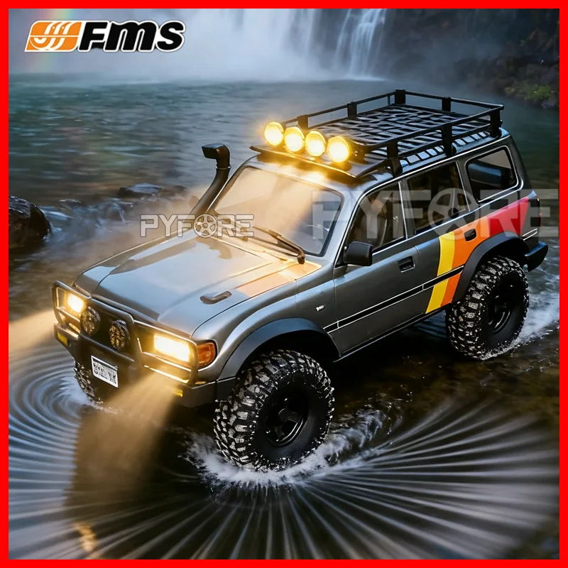 FMS FCX10 LC80 RS Land Cruiser RTR 1/10 RC Electric Off-Road Crawler Remote Control Car
FMS FCX10 LC80 RS Land Cruiser RTR 1/10 RC Electric Off-Road Crawler Remote Control Car