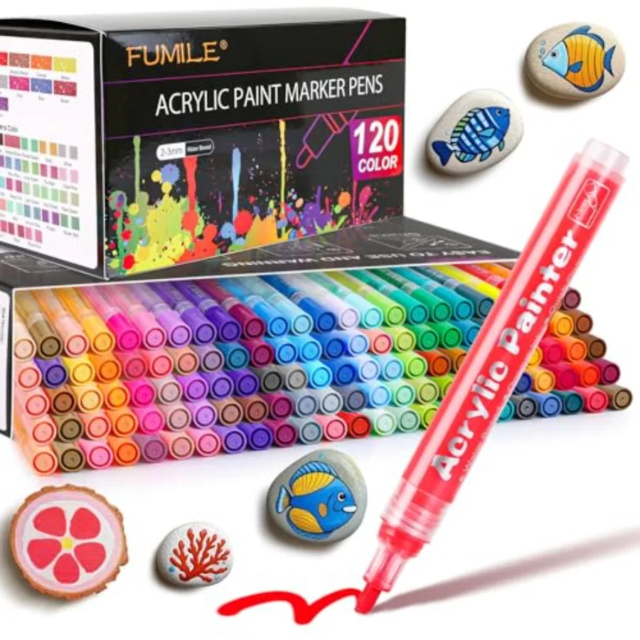 Color Acrylic Paint Marker, Include Metallic Color 28PCS,Blink Color(12 PCS), Classic Color(80PCS). Paint Markers Acrylic Marke
Color Acrylic Paint Marker, Include Metallic Color 28PCS,Blink Color(12 PCS), Classic Color(80PCS). Paint Markers Acrylic Marke