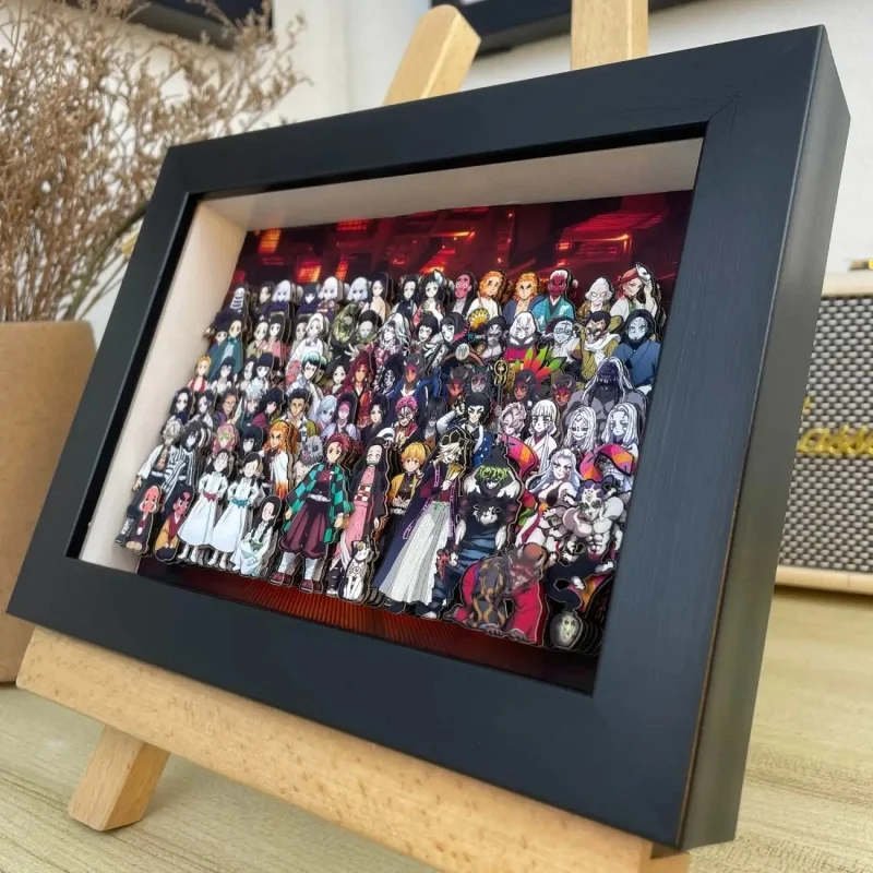 Anime Demon Slayer Photo Frame Kochou Shinobu 3D Stereoscopic Painting Poster Photo Frame Collect Bedroom Decor Figure Toy Gift
Anime Demon Slayer Photo Frame Kochou Shinobu 3D Stereoscopic Painting Poster Photo Frame Collect Bedroom Decor Figure Toy Gift