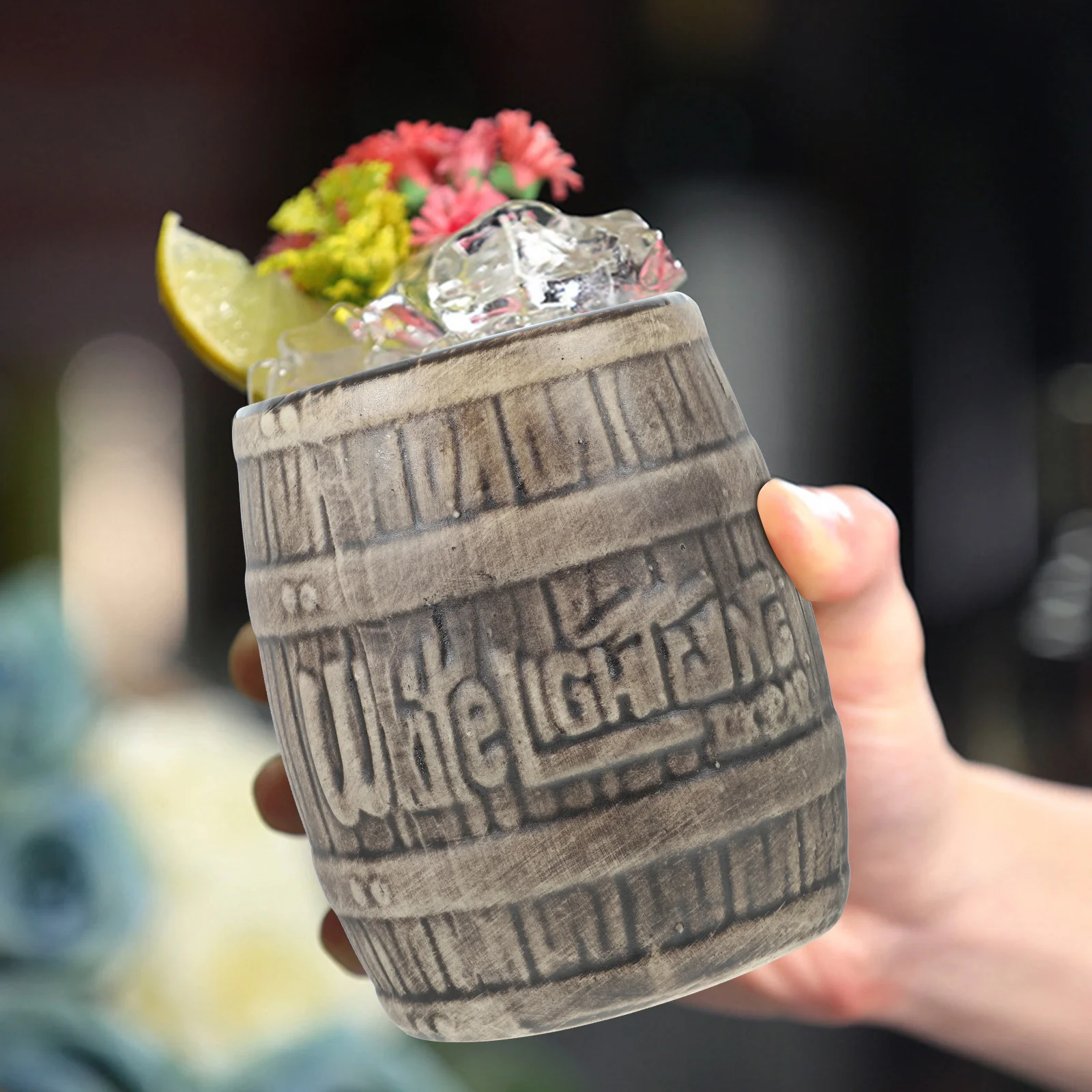 Barrel Shaped Ceramic Cocktail Mug Classic Drinking Cup Heat Cold Resistant Tiki Cups Beer Mug Hawaiian Party Drinkware
Barrel Shaped Ceramic Cocktail Mug Classic Drinking Cup Heat Cold Resistant Tiki Cups Beer Mug Hawaiian Party Drinkware