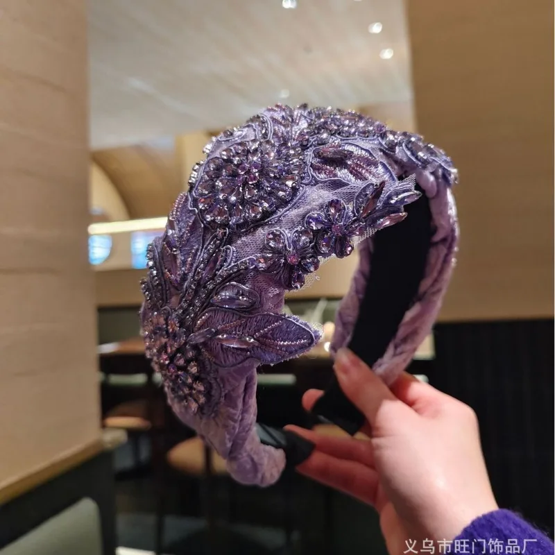 Банкетная повязка на голову, широкополая повязка ручной работы, плетеный аксессуар для волос на высокую голову
Банкетная повязка на голову, широкополая повязка ручной работы, плетеный аксессуар для волос на высокую голову