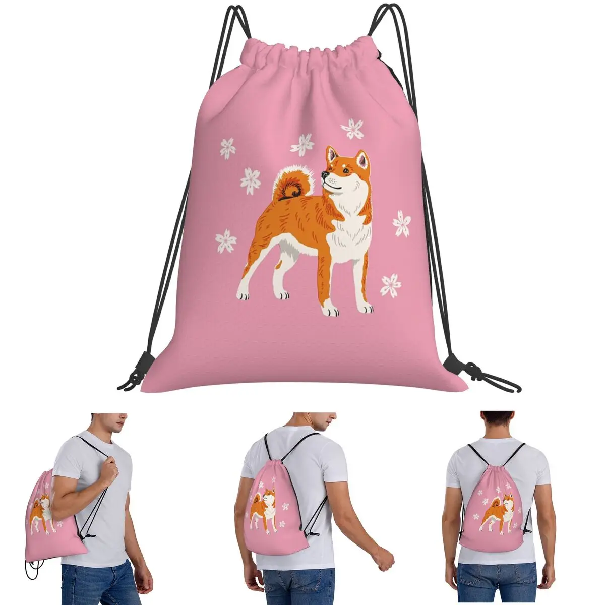 Shiba Inu Postage Stamp Backpacks Multi-function Drawstring Bags Shoes Bag Book Bags for Travel School
Shiba Inu Postage Stamp Backpacks Multi-function Drawstring Bags Shoes Bag Book Bags for Travel School