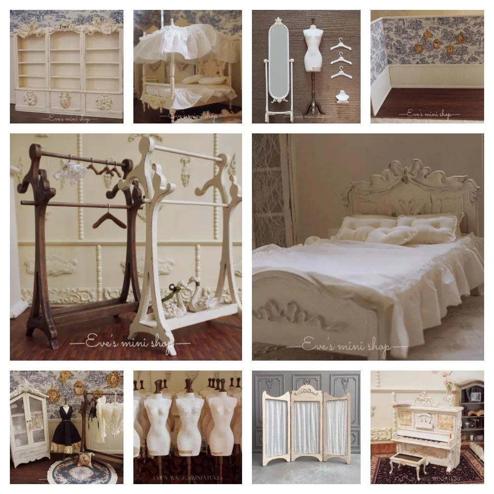 Doll House Miniature Furniture 1/6 Swan Hanger Angel Princess Bed Mirror Cabinet Model Bjd Doll Piano Screen Sofa Decoration
Doll House Miniature Furniture 1/6 Swan Hanger Angel Princess Bed Mirror Cabinet Model Bjd Doll Piano Screen Sofa Decoration