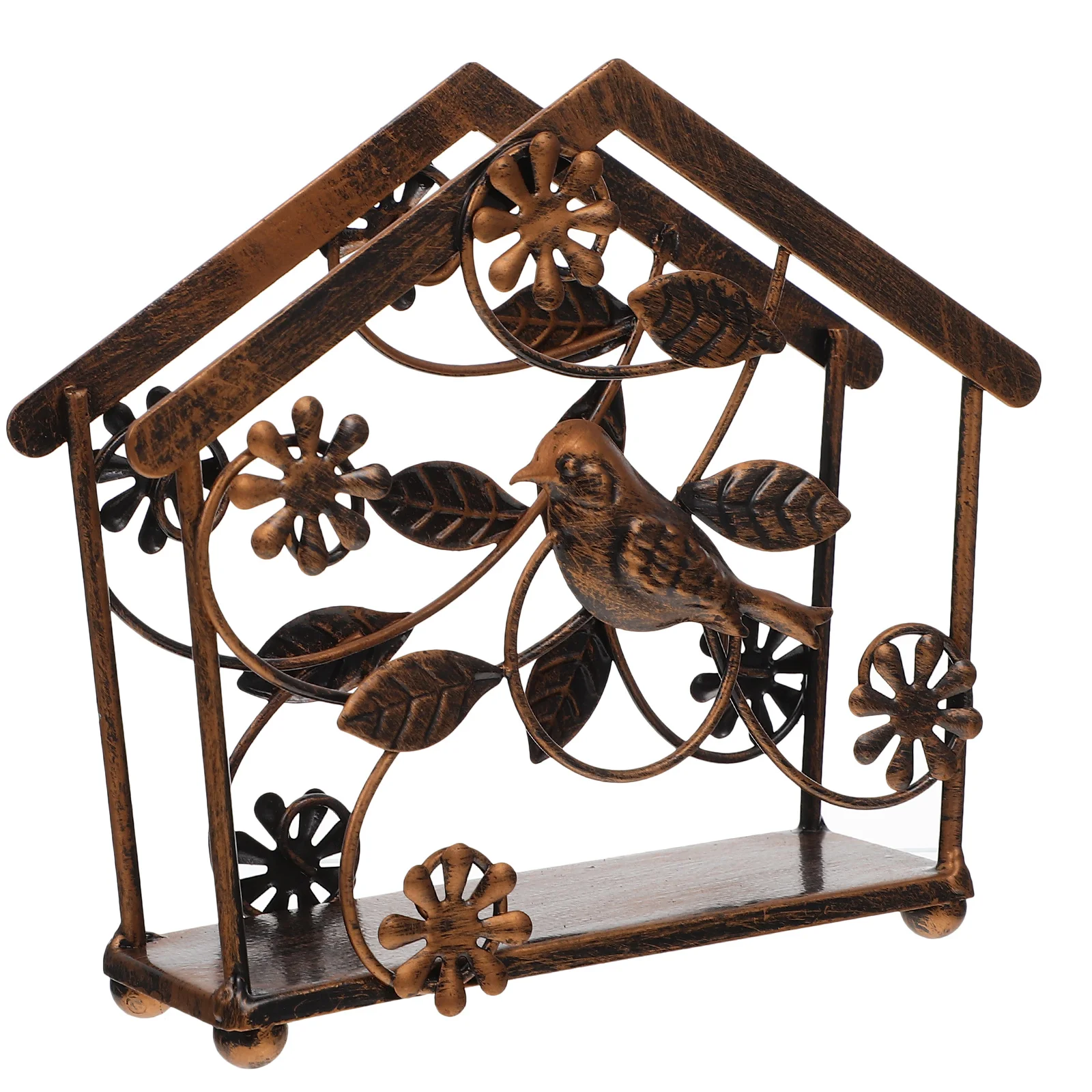 Vintage Style Napkin Organizer Iron Tissue Paper Stand Compact Space Saving Household Restaurant Napkin Storage Shelf
Vintage Style Napkin Organizer Iron Tissue Paper Stand Compact Space Saving Household Restaurant Napkin Storage Shelf