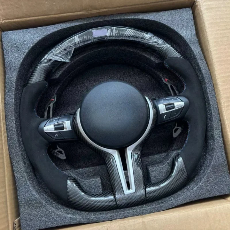 Светодиодный автомобильный руль из углеродного волокна для BMW M3 M5 M6 F01 F02 F06 F07 F10 F11 F12 F13 F30 F32 F80 F91 E90 E91 E92 Автомобильные аксессуары
Светодиодный автомобильный руль из углеродного волокна для BMW M3 M5 M6 F01 F02 F06 F07 F10 F11 F12 F13 F30 F32 F80 F91 E90 E91 E92 Автомобильные аксессуары