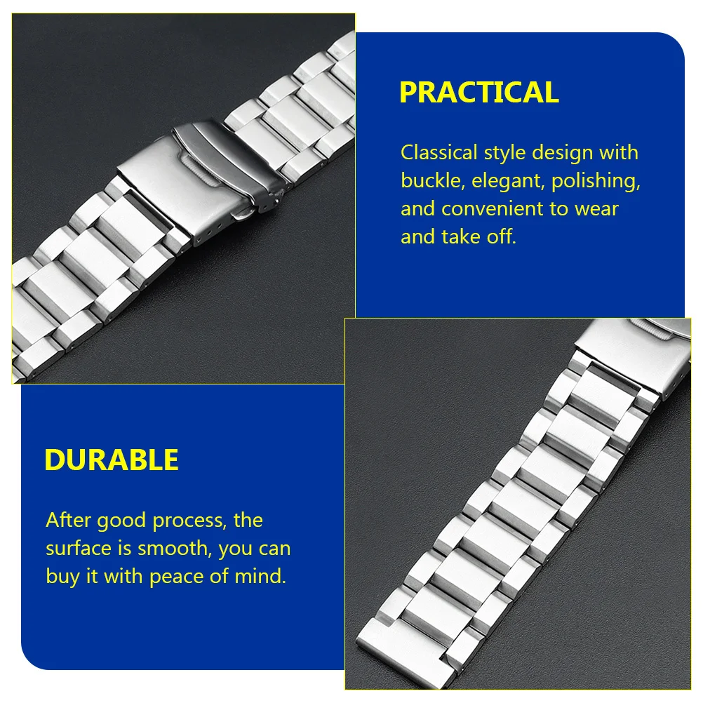Premium Stainless Steel Watch Strap Attractive Fashion Accessory Comfortable Fit with Buckle Design Ideal Gift for Special
Premium Stainless Steel Watch Strap Attractive Fashion Accessory Comfortable Fit with Buckle Design Ideal Gift for Special