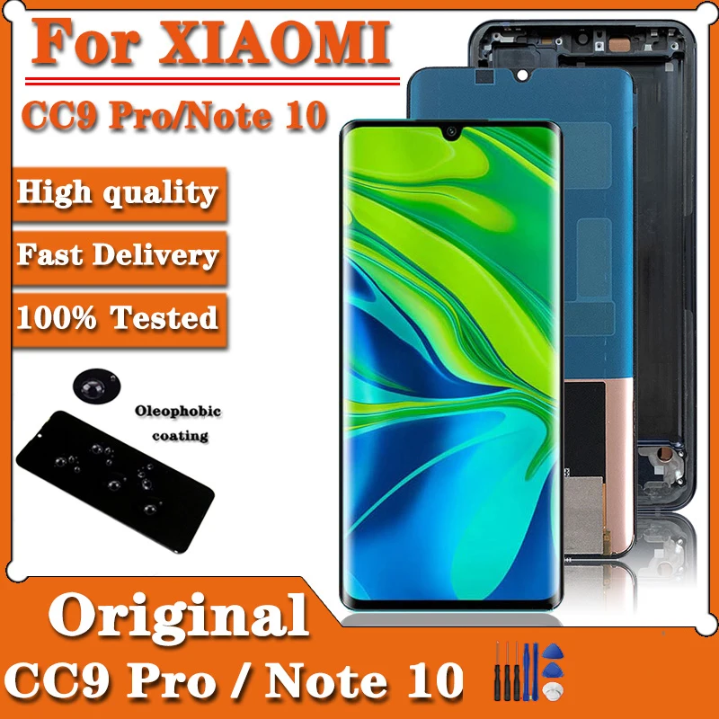 100% Оригинальный 6,47 "для Xiaomi MI Note 10 note10 Pro ЖК-дисплей Сенсорная панель экран дигитайзер для Xiaomi cc9 pro ЖК-сборка
100% Оригинальный 6,47 "для Xiaomi MI Note 10 note10 Pro ЖК-дисплей Сенсорная панель экран дигитайзер для Xiaomi cc9 pro ЖК-сборка